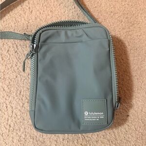lululemon athletica Green Messenger Bag